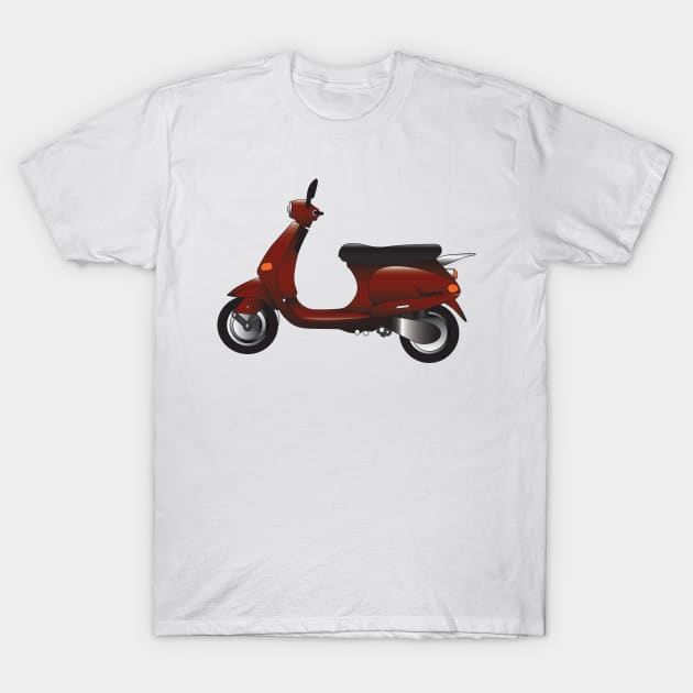 Vespa ET2/ET4 T-Shirt by kindacoolbutnotreally